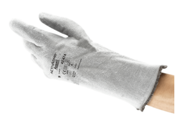Ansell ActivArmr 42-474 Hittebestendige handschoenen voor mechanische en chemische doeleinden, industriële veiligheidswerkkleding, beschermende handschoenen