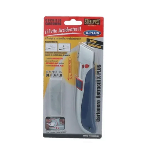 CUCHILLO CARTONERO RETRACTIL X PLUS