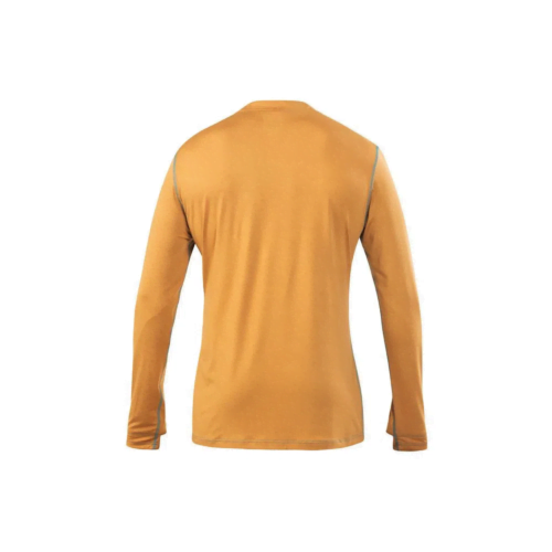 POLERA DRY FIT HW SPX MANGA LARGA HOMBRE MUSTARD