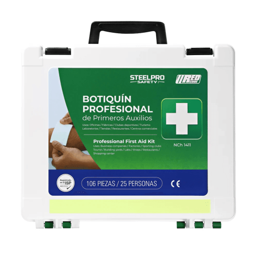 BOTIQUIN RED CODE EQUIPADO PARA 25 PERSONAS