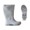 BOTA PVC INDUSTRIAL BLANCA CON PUNTA