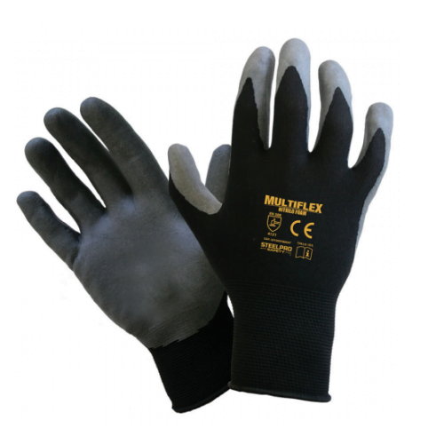GUANTE MULTIFLEX POLIESTER NITRILO FOAM - 12 PARES