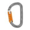 Mosquetón Aluminio Tipo D 3 Tiempos 27kN Am'D TRIACT-LOCK - Petzl