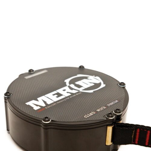 Retráctil Anticaída 6.6 mts Merlin FAB black - ISC