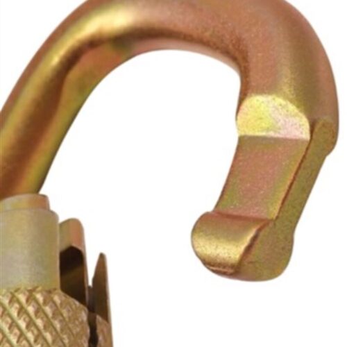 Mosquetón Acero oval 3 Tiempos 40kN KL321- ISC