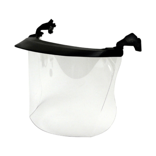 VISOR 3M PELTOR V4F CON ADAPTADOR AL CASCO Y AL FONO