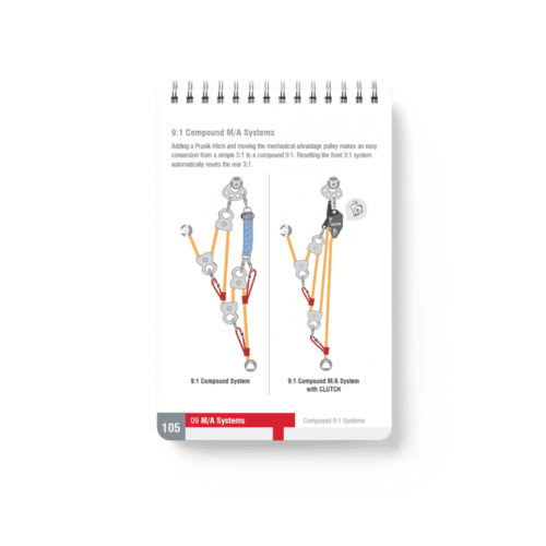 Libro ROPE RESCUE TECHNICIAN FIELD GUIDE 6ta edition CMC CMC Rescue