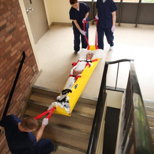 Camilla de Rescate plegable HMH SKED RESCUE SYSTEM para hazmat y hopitales con cintas - SKEDCO