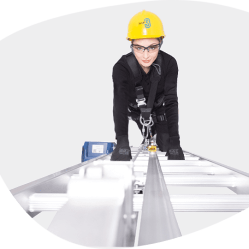 Deslizador Anticaída para riel modelo SL-F10M (TF014) - 3S LIFT