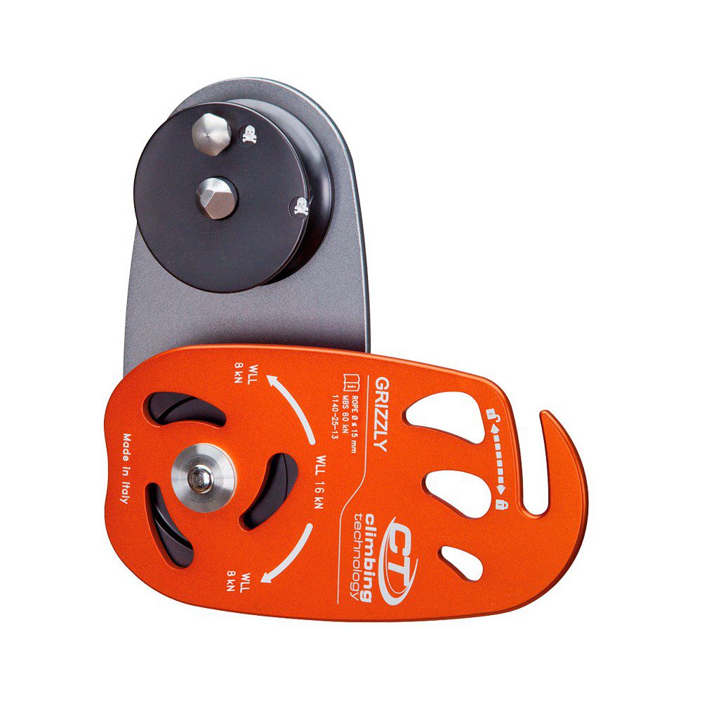 Polea Simple Grizzly 15mm 80kN - Climbing Technology