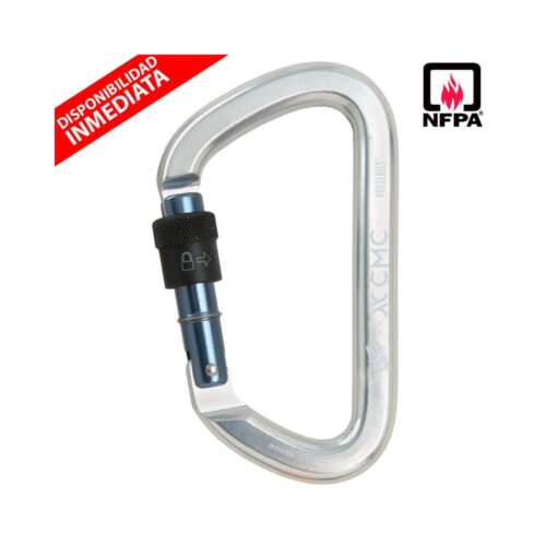 Mosquetón Aluminio Tipo D Rosca 47kN ProSeries® NFPA - CMC Rescue