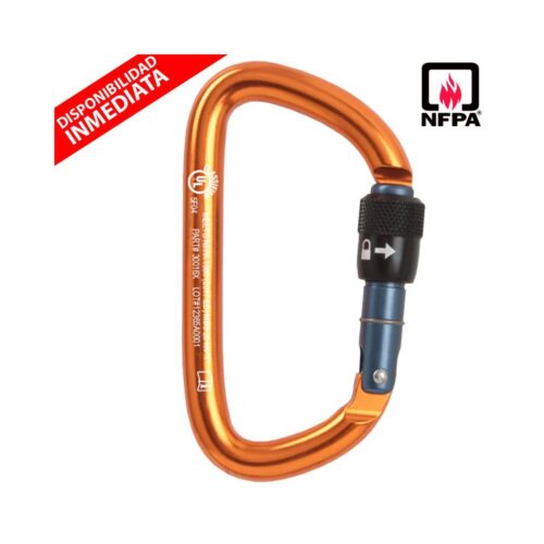 Mosquetón seguro Rosca Protech™ 56kN ALU NFPA - CMC Rescue