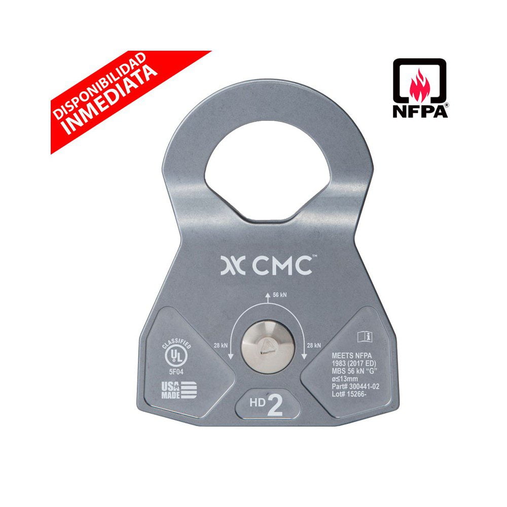Polea Simple HD2 56kN (NFPA) - CMC Rescue
