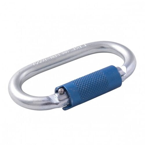 Mosquetón Acero Oval 3 Tiempos 25kN Steel Adur - Fixe