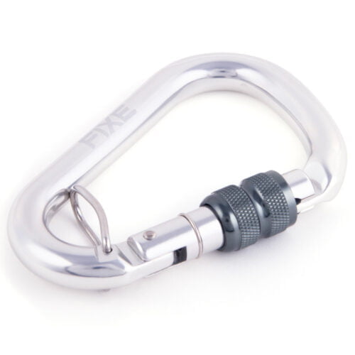 Mosquetón Aluminio HMS Rosca 25kN Anti-Giro Lotus - Fixe