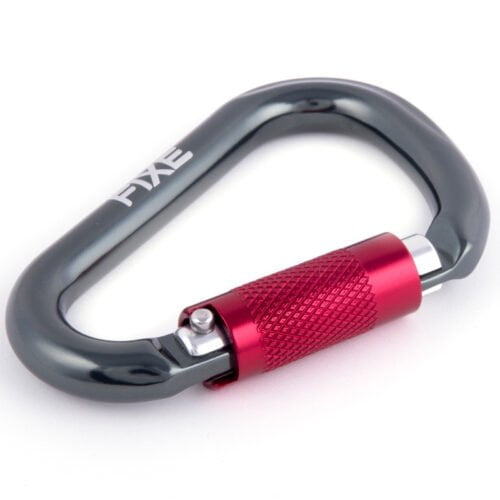 Mosquetón Aluminio HMS 2 Tiempos 25kN Lotus - Fixe