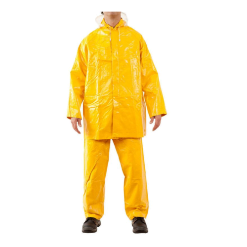 TRAJE ALASKA MXT-300 WINDOW FORESTAL CON PIERNERA AMARILLO