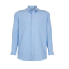 CAMISA TX OXFORD HOMBRE MANGA LARGA 55% ALGODÓN CELESTE