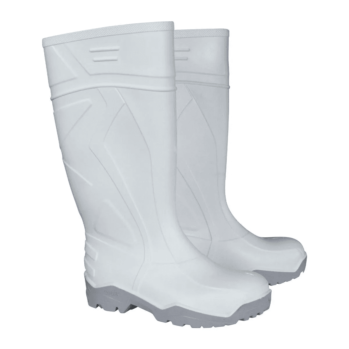 BOTA PVC V-FLEX 923 BLANCA SIN PUNTA