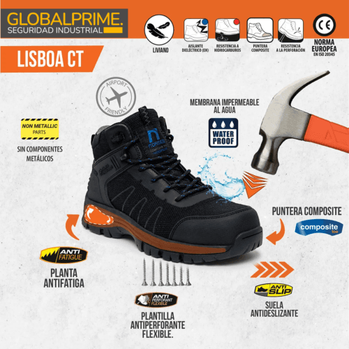 BOTIN DE SEGURIDAD NORSEG LISBOA CT