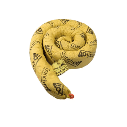 FLOATING BOOM MANGAS FLOTANTES ABSORBENTES DE HIDROCARBUROS SOBRE AGUA KIT 4 UN 2 KG