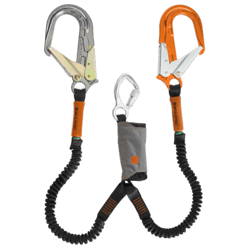 Cola de Vida - (Y) Skysafe Pro Flex - conector 64 ALU ANSI Cinta Elasticada - Skylotec