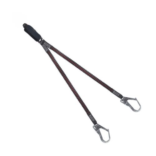 Cola de vida ENERGY ABSORBER 51 conector aluminio 49 1,8 mts Cinta Elasticada - CLIMAX
