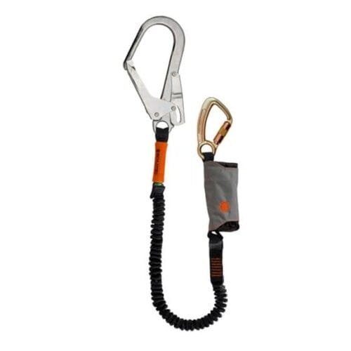 Cola de Vida - Skysafe Pro Flex / conector 90 ACERO BR Cinta Elasticada - Skylotec