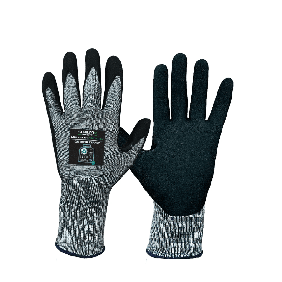 GUANTE RECYCLED MULTIFLEX CUT NITRILE SANDY