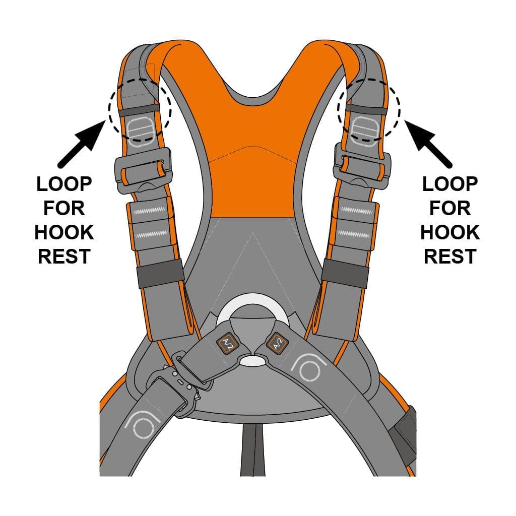 Soporte HOOK REST para arneses industriales CT - CLIMBING TECHNOLOGY - Imagen 2