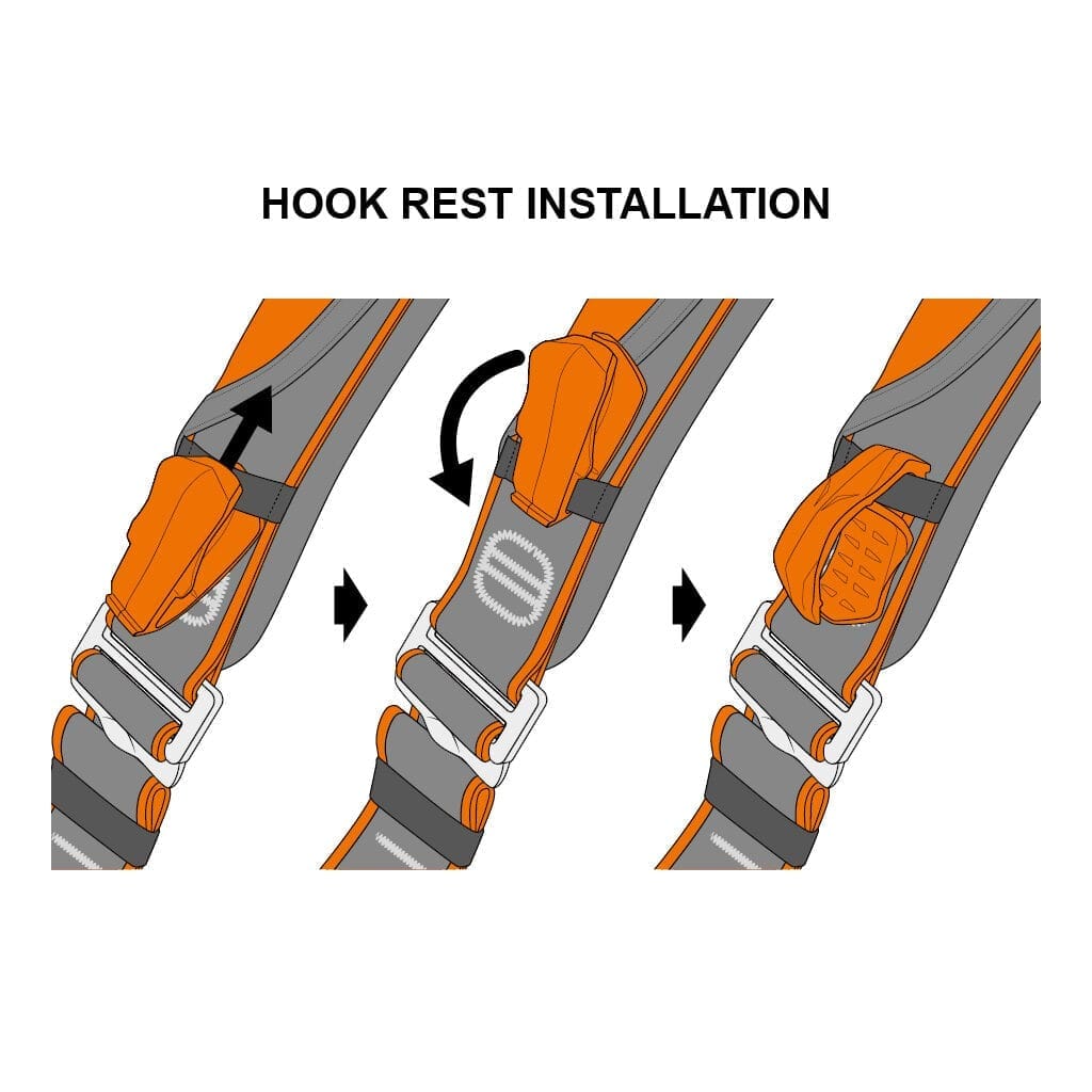 Soporte HOOK REST para arneses industriales CT - CLIMBING TECHNOLOGY - Imagen 4