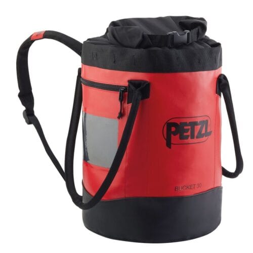 Bolso porta material BUCKET 30L rojo – PETZL