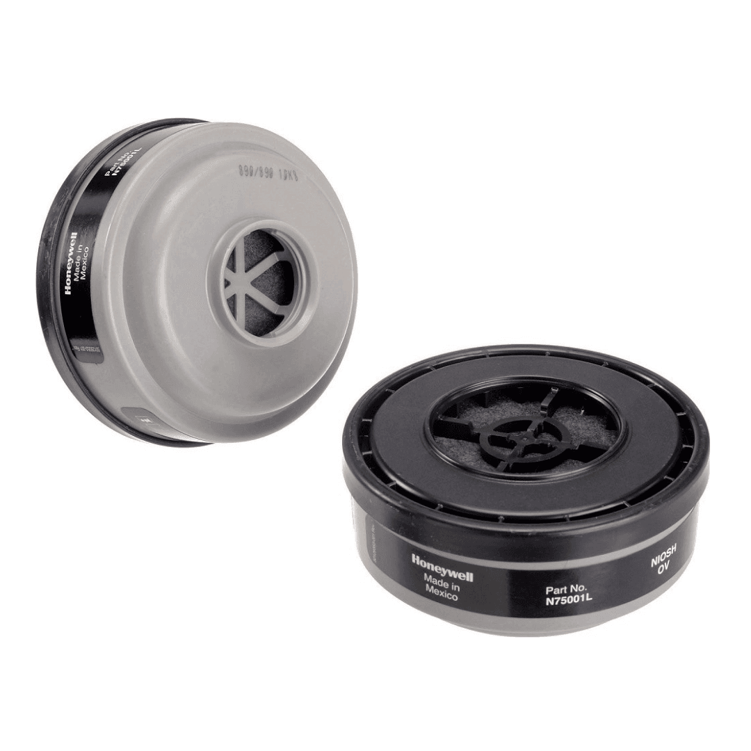 FILTRO HONEYWELL NORTH N75001 VAPORES ORGANICOS PAR - Imagen 2