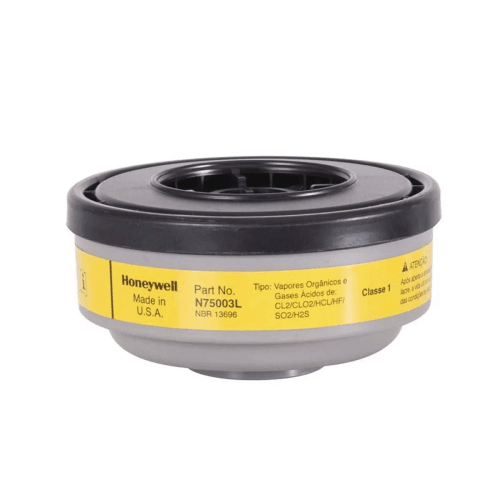 FILTRO HONEYWELL NORTH N75003 VAPORES ORGANICOS GASES ACIDOS PAR