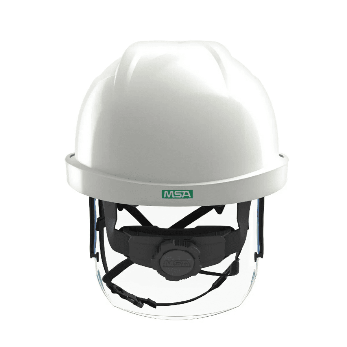 CASCO MSA V-GARD GORRA 950 NO VENTILADO CON VISOR Y FAS TRAC - Imagen 2