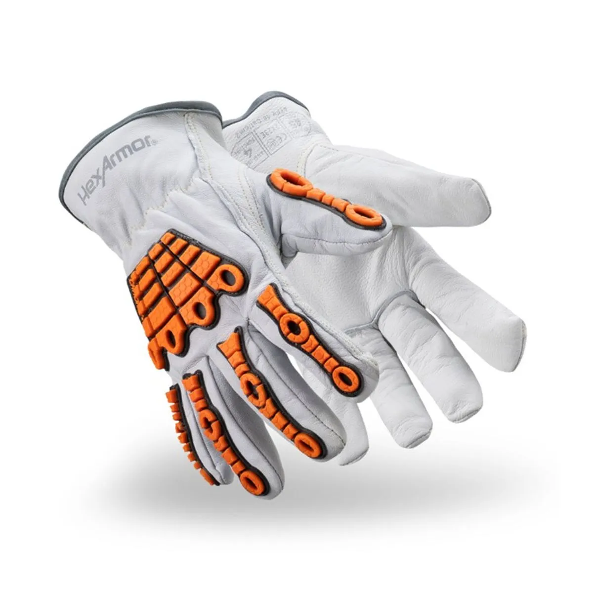 GUANTE HEXARMOR 4060 CUERO ARCO ELECTRICO - Imagen 2