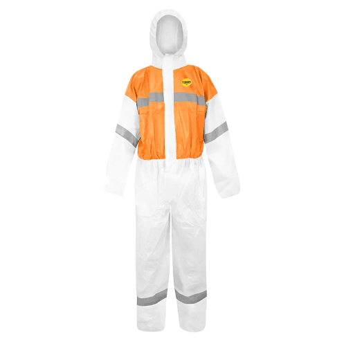 BUZO DE PROTECCION STEELPRO 7722 BICOLOR CINTA REFLECTANTE